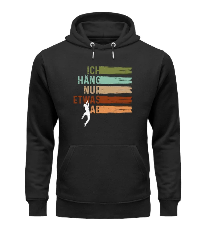 Ich häng nur etwas ab - Unisex Premium Organic Hoodie Hoodie with Thumb Holes Functional Cozy