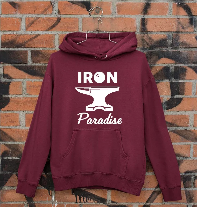 Iron Paradise Unisex Hoodie for Men/Women Hoodie with Longline Fit Extended Stylish
