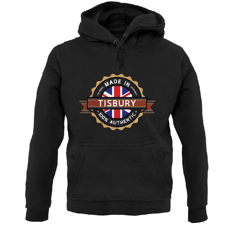 Made In Tisbury 100% Authentic Unisex Hoodie Hoodie with Slim Fit Tailored Modern