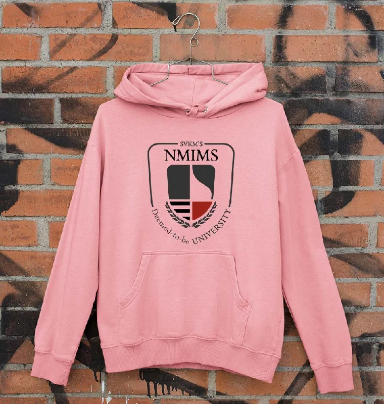NMIMS Unisex Hoodie for Men/Women Hoodie with Drawcord Adjustable Secure