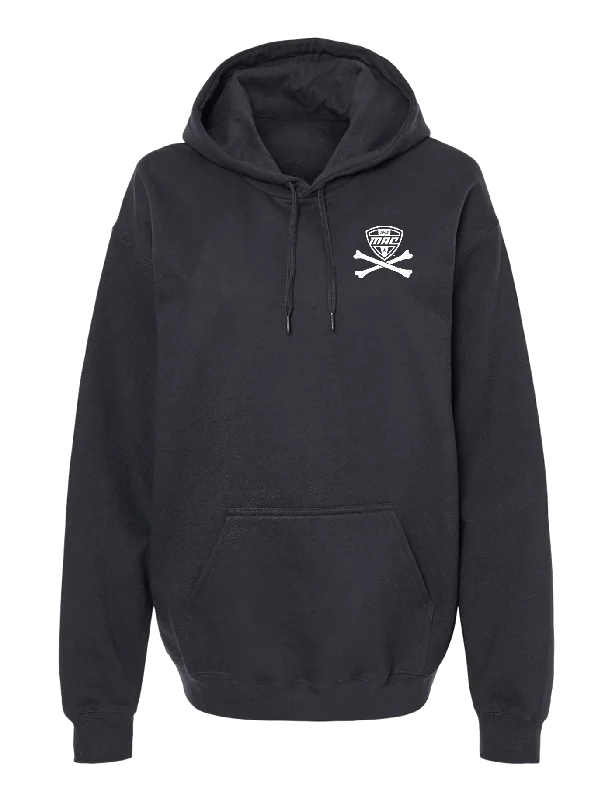 Official MAC Jolly Roger Logo Unisex Fleece Hoodie Hoodie with Print Artistic Unique