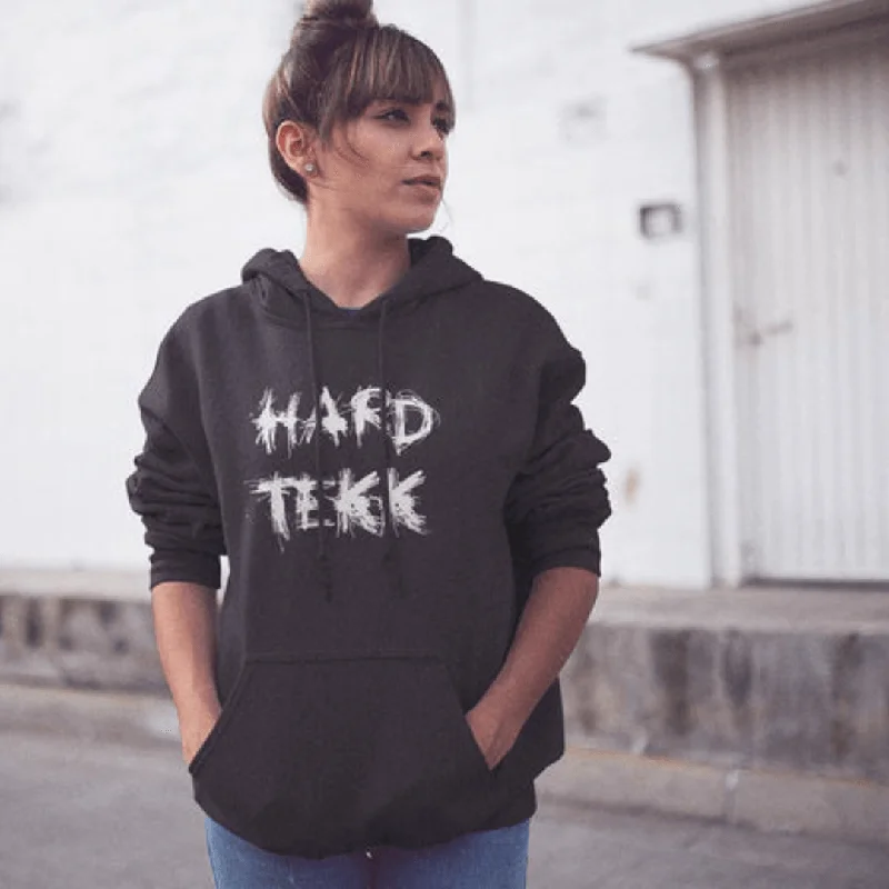 Scratched Hardtekk Premium Hoodie (schwarz) Hoodie with Magnetic Closure Innovative Modern Scratched Hardtekk Premium Hoodie (schwarz) Hoodie with Magnetic Closure Innovative Modern