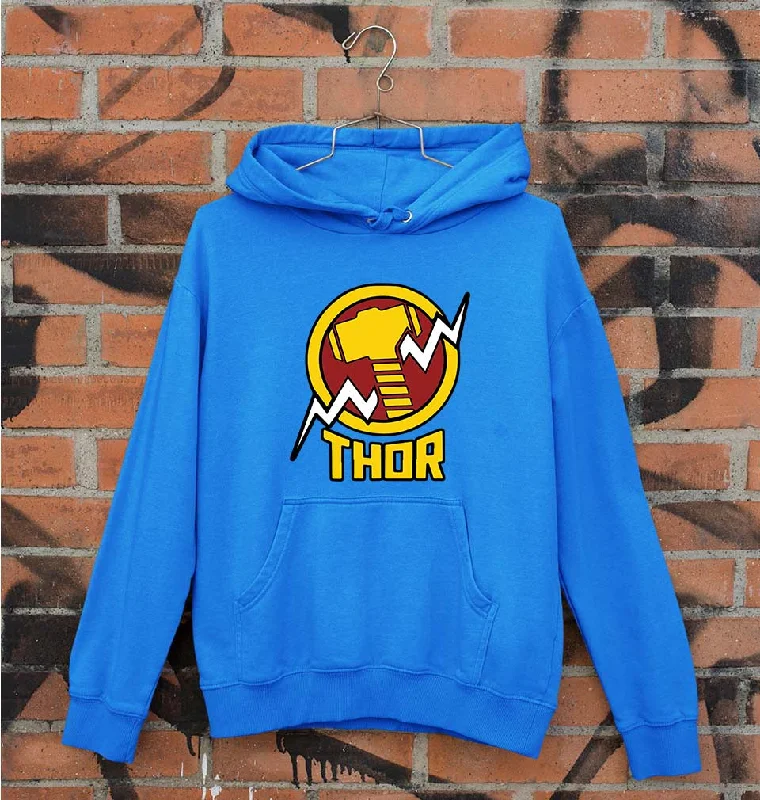 Thor Superhero Unisex Hoodie for Men/Women Hoodie with Velcro Closure Adjustable Secure