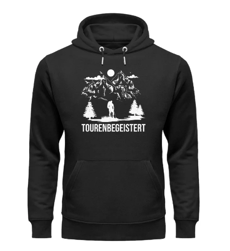 Tourenbegeisterung - Unisex Premium Organic Hoodie Hoodie with Embroidery Detailed Premium