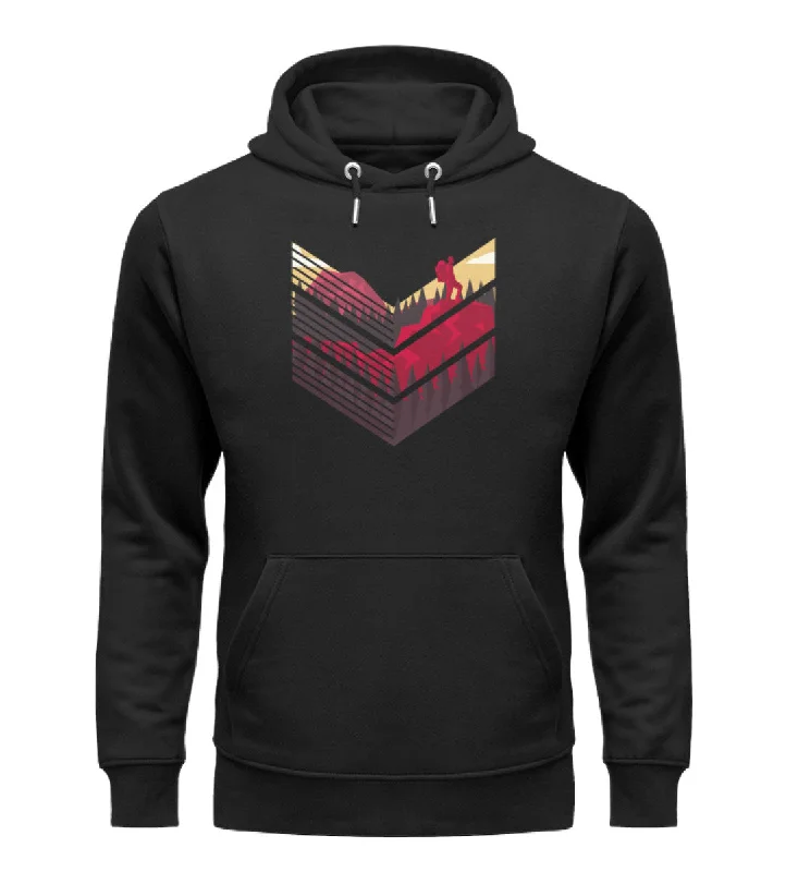 Wanderführer 2 - Unisex Premium Organic Hoodie Hoodie with Sequins Glamorous Eye-catching