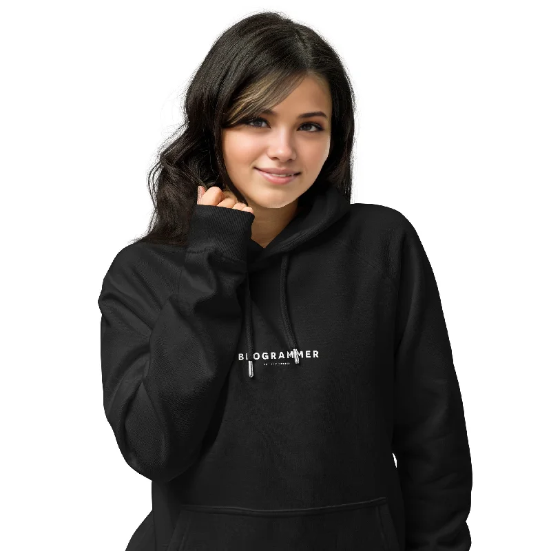 Signature Hoodie Hoodie with Drop Shoulder Relaxed Streetwear