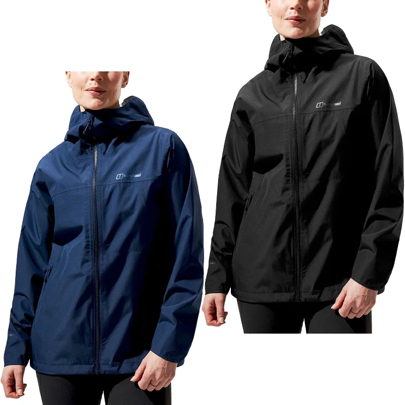 Berghaus Womens Deluge Pro 3.0 Waterproof Walking Jacket Elasticated Jacket Padded Jacket Insulated Jacket