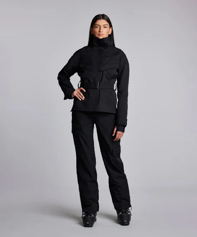 Women's Cascade Jacket A-Line Jacket Boat Neck Shawl Collar