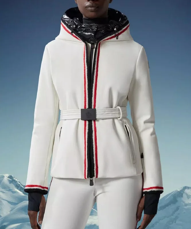 Women's Jockeys Ski Jacket Lace Jacket Ribbed Jacket Sequined Jacket