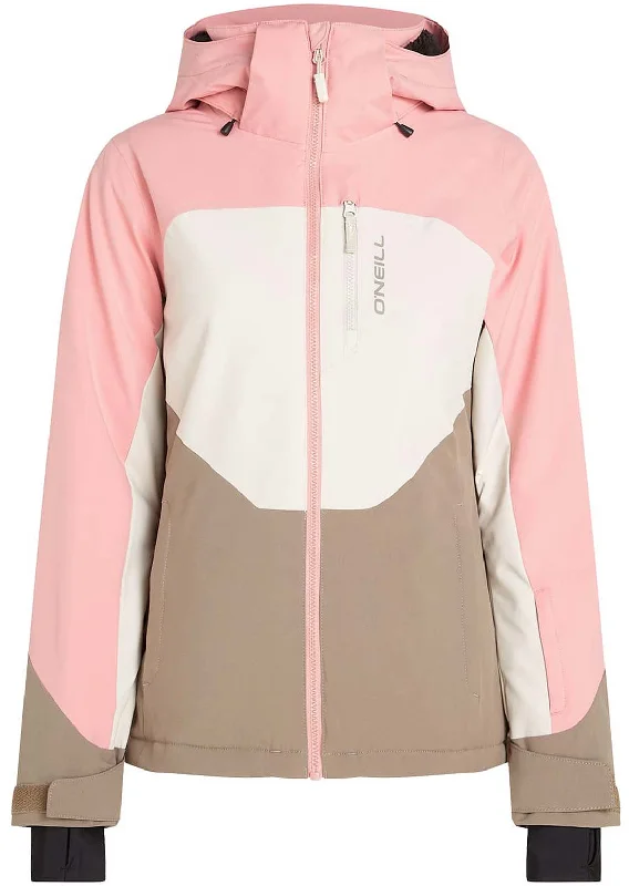 O'Neill Women's Coral Snow Jacket Bomber Jacket Anorak Windbreaker