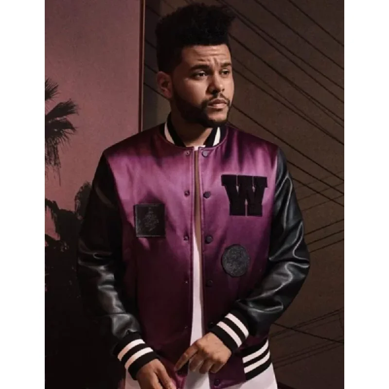 The Weeknd H&M Jacket Hoodie Zip-Up Jacket Button-Up Jacket