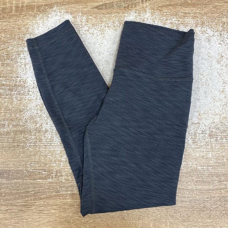 Lululemon- leggings- MSRP $98: Dark Grey -women-SM Elegant Velvet Leggings