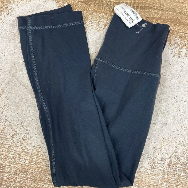 Lululemon - Women's Leggings - MSRP $: Dark Grey-women-XS Elegant Casual Fit Leggings