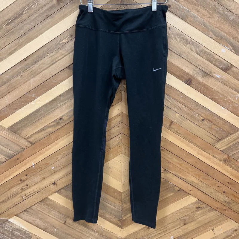 Nike - Women's Dri-Fit Leggings - MSRP $60: Black-women-MD Casual Black Leggings