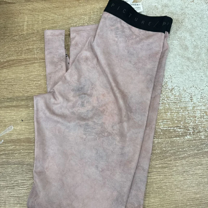 Picture - Women's Printed Leggings - MSRP $100: Pink-women-MD Comfortable Athletic Tights