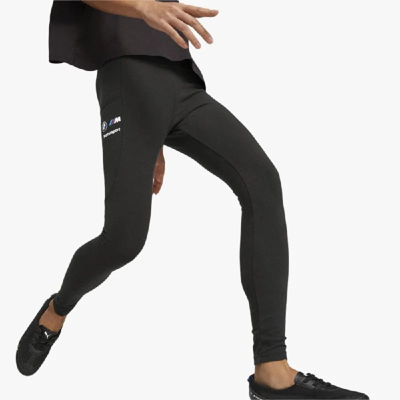 Puma Womens Bmw Mms Legging Black Comfortable Compression Leggings