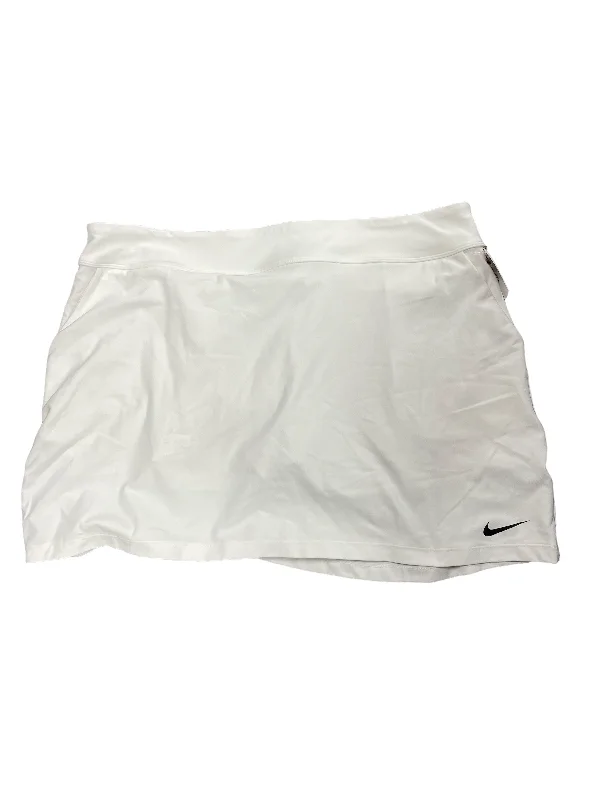 Athletic Skirt Skort By Nike Apparel  Size: Xxl zip skirt side