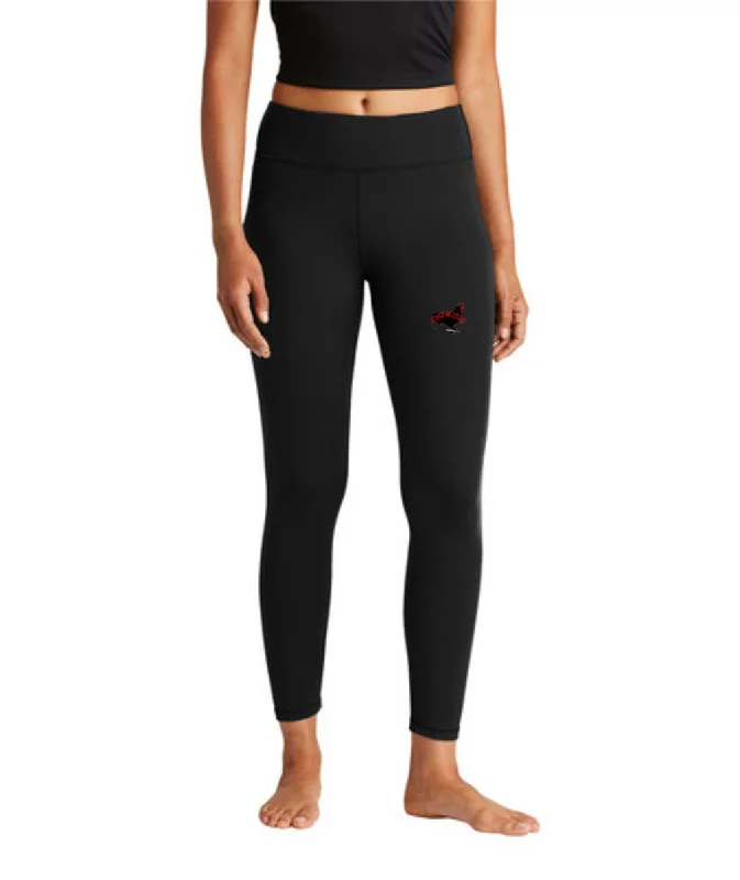 Cock n load 2 Embroidered Women's 7/8 Legging or Similar Elegant Full-Body Leggings