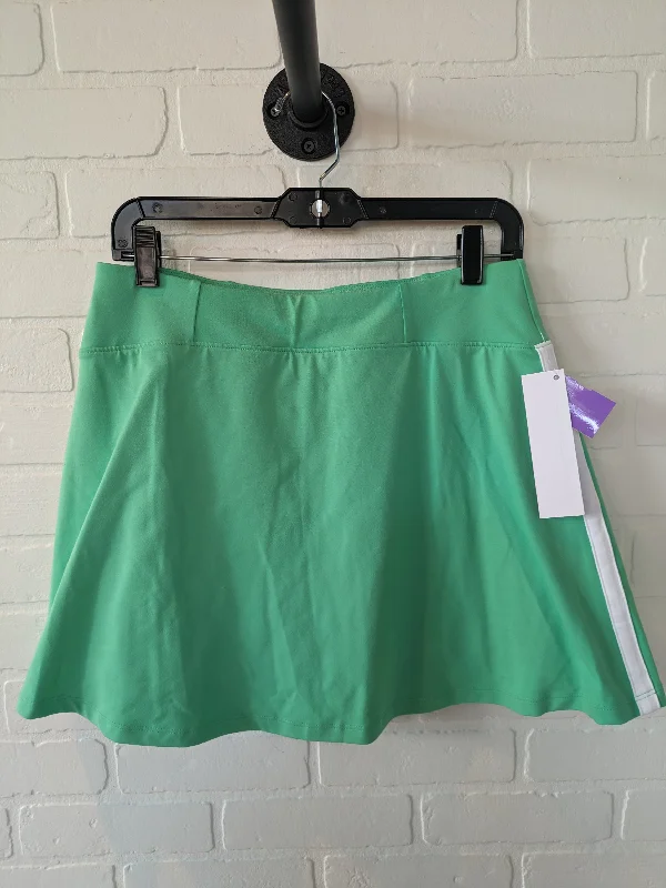 Green Athletic Skirt Talbots, Size 8petite lace skirt intricate