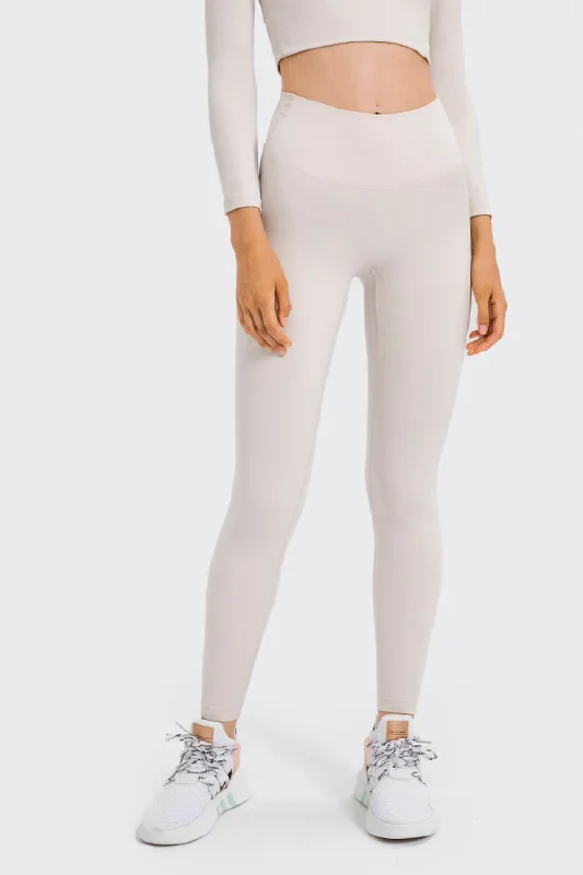 High Rise Crop Fitness Leggings Trendy Activewear Leggings