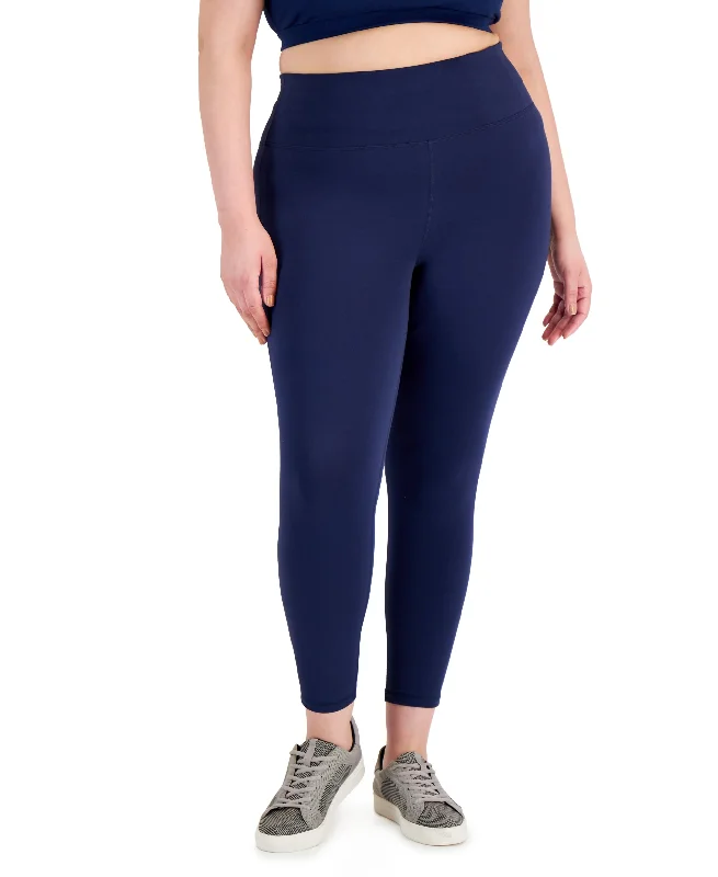 ID Ideology Plus Size 7/8 Leggings Comfortable Printed Workout Leggings