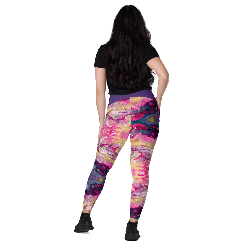 Crossover leggings, Sunrise Trendy Seamless Fit Leggings