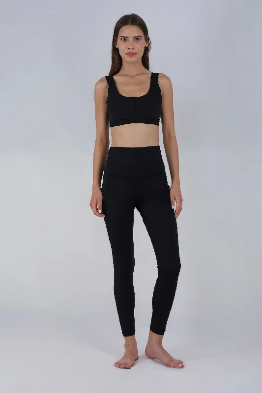 Ultra-Feel Leggings (Ufl-01) - Libra Trendy Side-Pocket Leggings