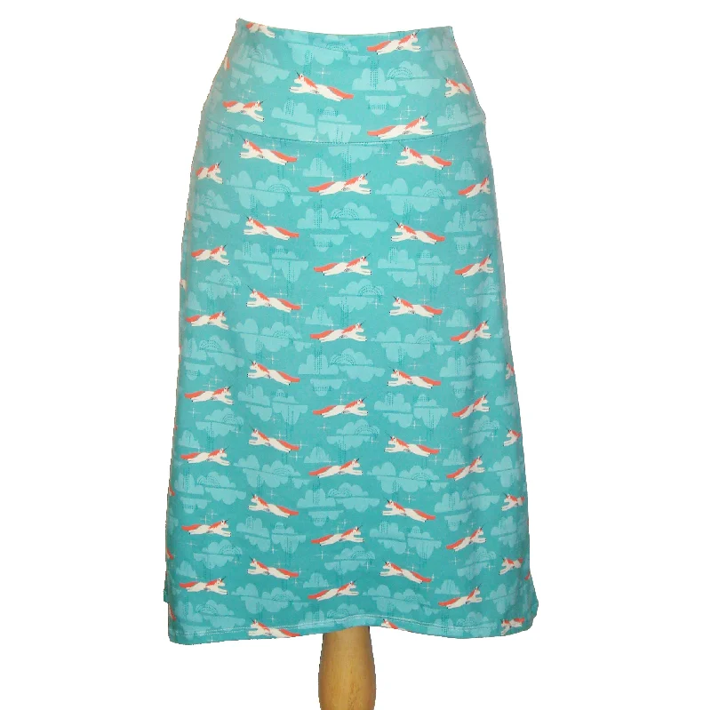 Midi Skirt - Mystical - Sale velvet skirt glossy