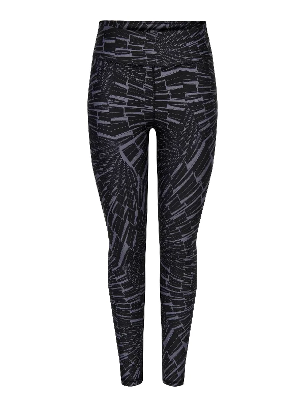 Only Play ABBEY Leggings-BLACK Casual Sporty Leggings