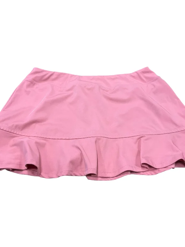 Pink Athletic Skirt Skort Tommy Bahama, Size Xl maxi skirt elegant