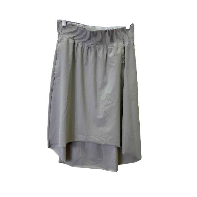 Taupe Athletic Skirt By Athleta, Size: S wool skirt warm