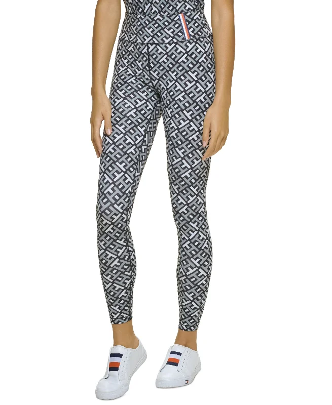 Tommy Hilfiger Sport Printed Leggings Casual Slim-Fit Leggings