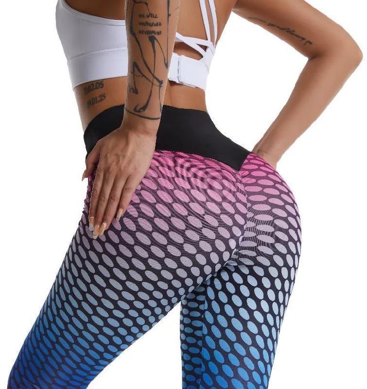 Women Leggings Fitness High Waist Elegant Metallic Leggings