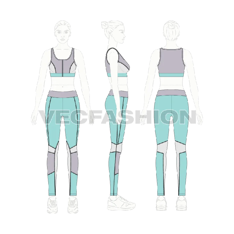 Women's Legging Sport Bra Comfortable Cold Weather Leggings