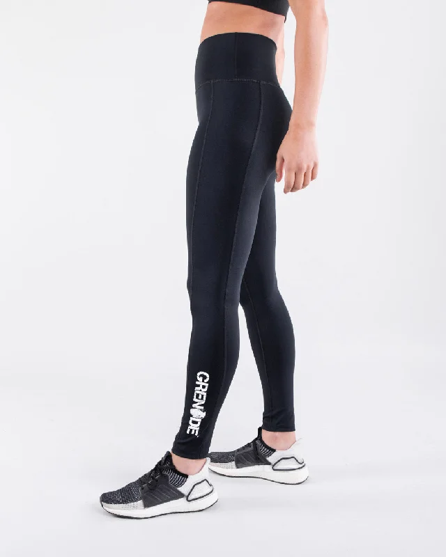 Women's Recruit Leggings - Black Comfortable Bootcut Workout Leggings