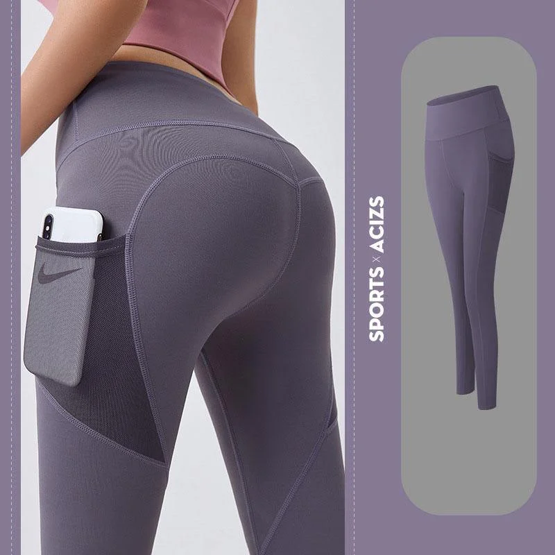 Yoga Leggings With Pocket Elegant Casual Fit Leggings