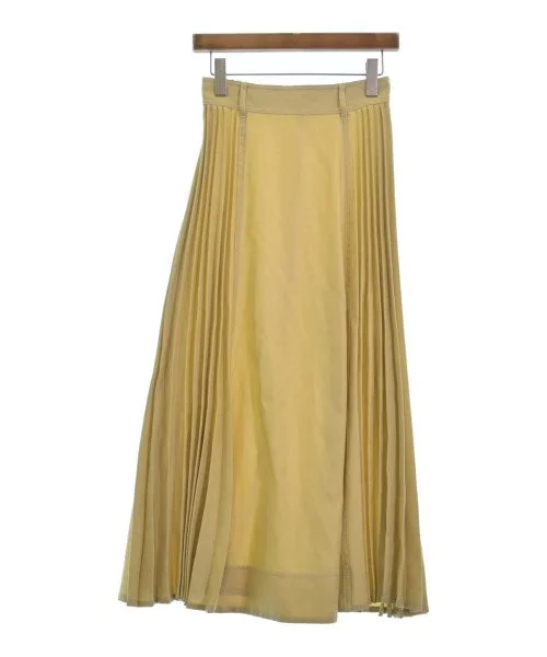 Simplicite Long/Maxi length skirts satin skirt smooth