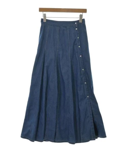 Brahmin Long/Maxi length skirts ribbed skirt waist