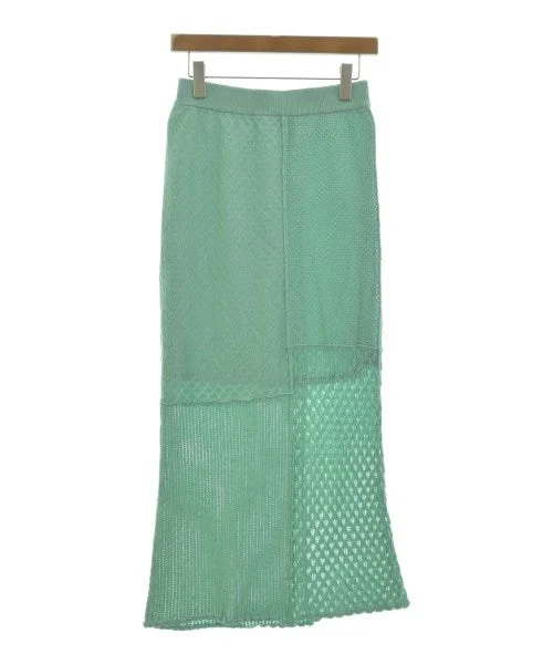 THE SHINZONE Long/Maxi length skirts elastic waist skirt