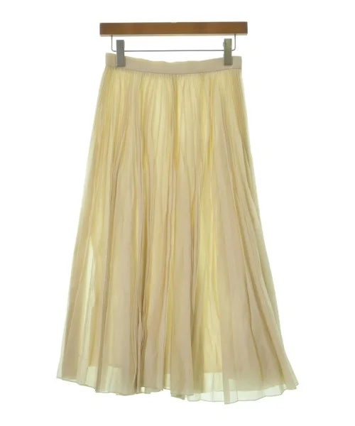 HYALINES Long/Maxi length skirts satin skirt smooth