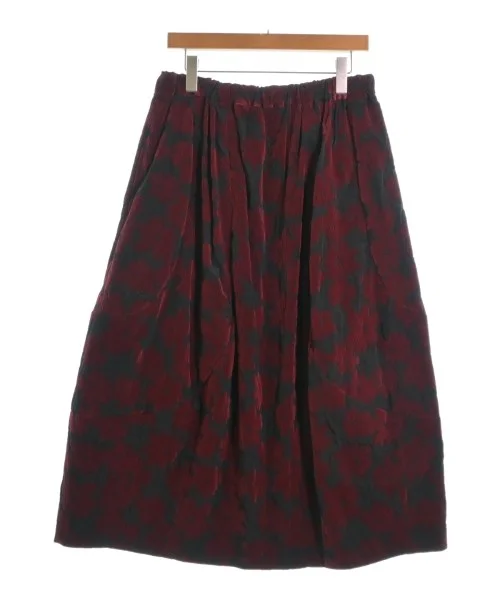 COMME des GARCONS COMME des GARCONS Long/Maxi length skirts velvet skirt plush