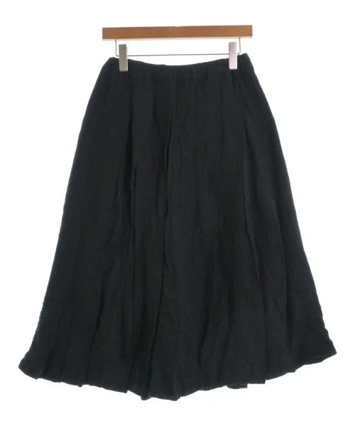 BLACK COMME des GARCONS Long/Maxi length skirts cashmere skirt fine