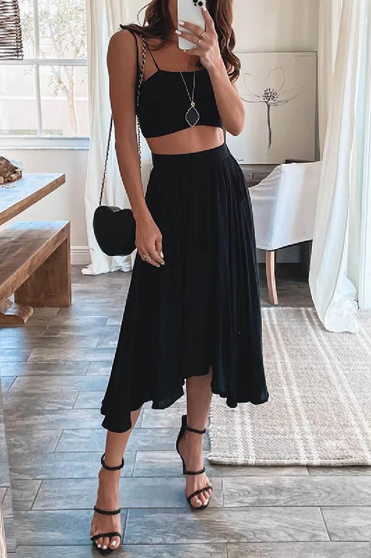 Meant To Be Two Piece Skirt Set slim fit skirt