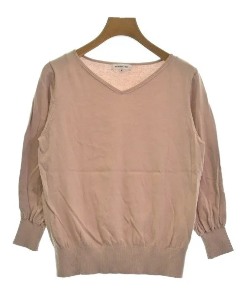 NATURAL BEAUTY BASIC Sweaters Mesh Blend Leather Blend Suede Blend