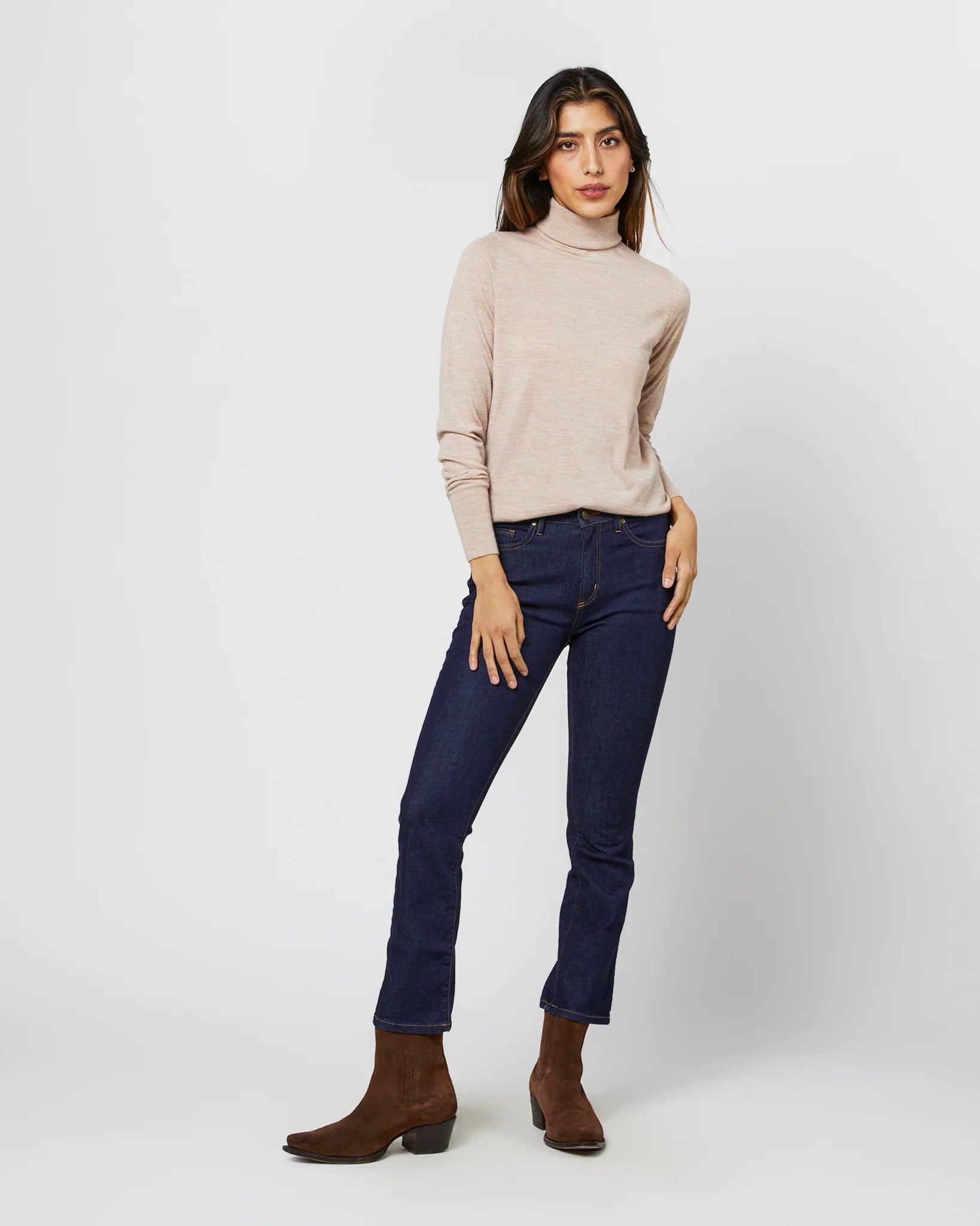 Alida Turtleneck Sweater Lightweight Heavyweight Midweight