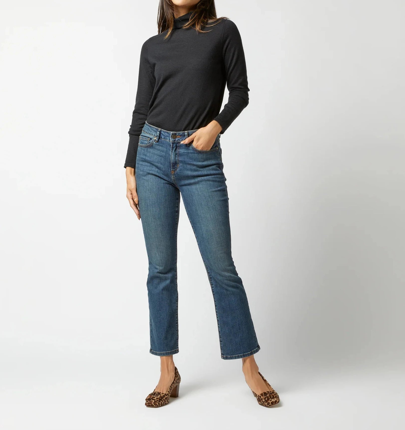 Superfine Funnel Neck Sweater Chenille Brocade Lace