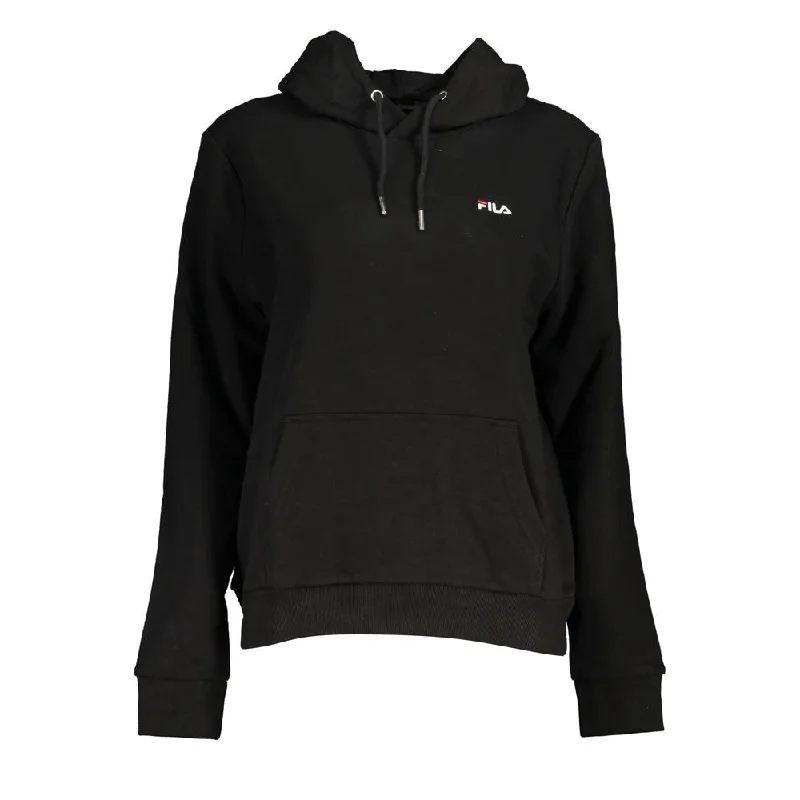 Black Cotton Sweater Turtle Neck Boat Neck Asymmetrical Neck