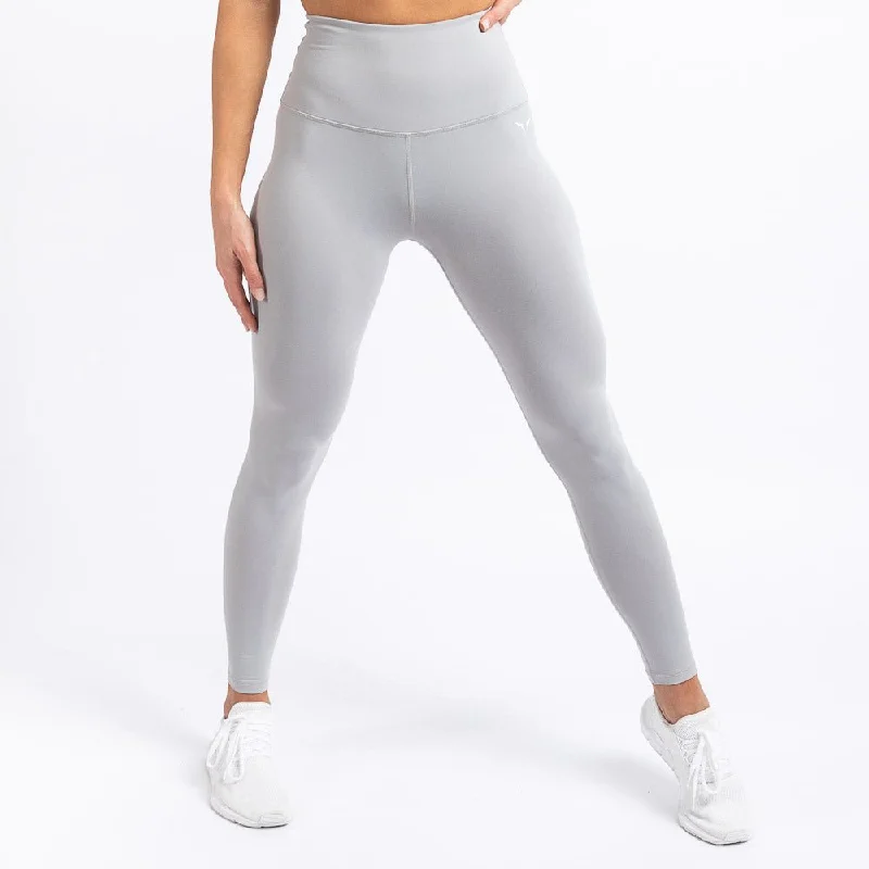 Hera High-Waisted Leggings - Stone Fashionable Tummy Control Leggings