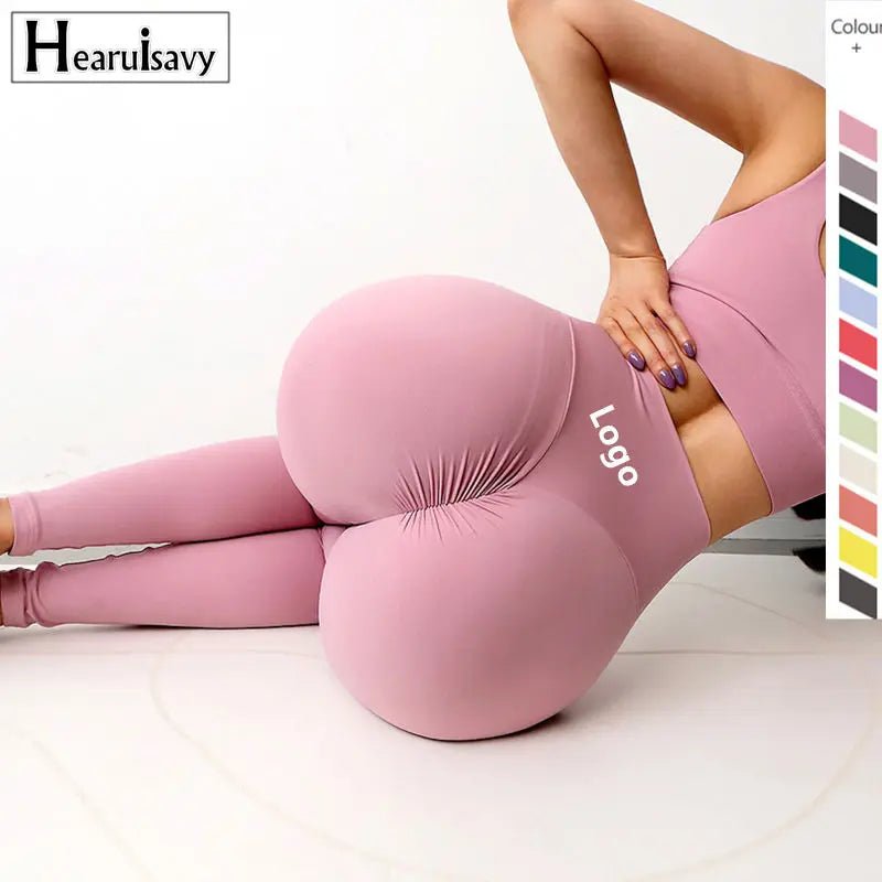 High Waist Gym Leggings with Scrunch Butt Lift | Tummy Control Yoga Pant Stylish Ankle-Length Leggings