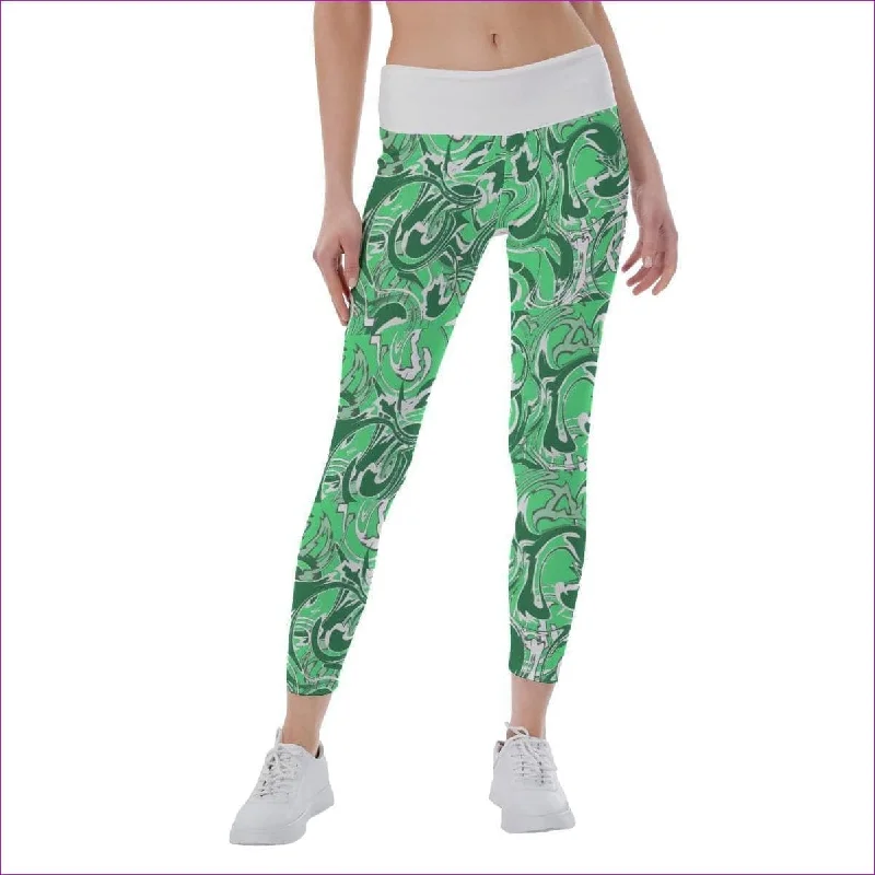 Ivy Womens Yoga Leggings Fashionable Plus-Size Activewear